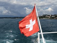 DS Suisse auf dem Lac Léman